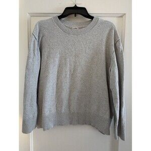 L.L.Bean Cotton Cashmere Blend Crewneck Light Gray Women’s Size 2X